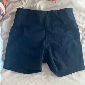 Jockey Black Bike Shorts with Compression Fit